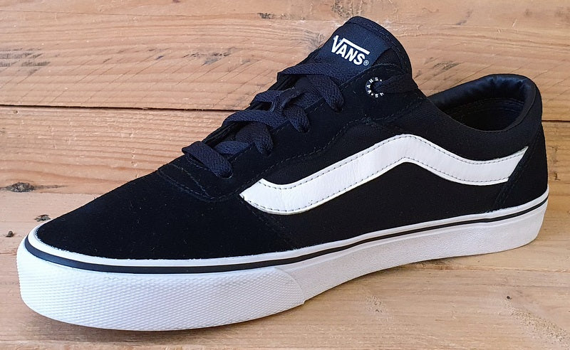 Vans Off The Wall Low Suede Trainers UK9/US10/EU43 721454 Black/White