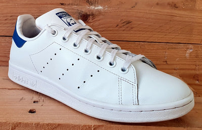 Adidas Stan Smith Low Leather Trainers UK5.5/US6/EU38.5 S74778 White/Blue