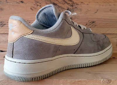 Nike Air Force 1 Suede Low Trainers UK6.5/US9/EU40.5 DZ4863-001 Taupe