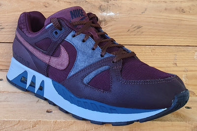 Nike Air Stab Low Textile Trainers UK8/US9/EU42.5 709009-664 Burgundy/Blue