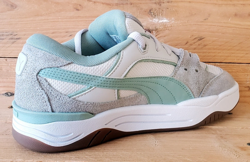 Puma 180 Low Textile/Suede Trainers UK5.5/US6.5/E38.5 389267-04 Grey/White/Green