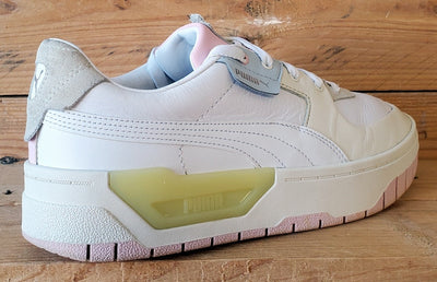 Puma Cali Dream Low Leather Trainers UK6/US8.5/EU39 383112-01 White