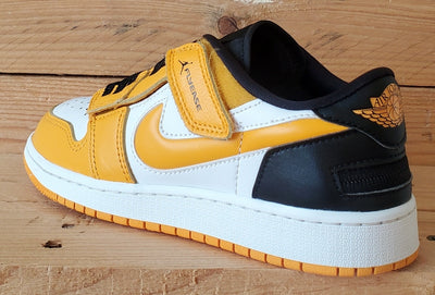 Nike Air Jordan 1 Flyease Low Trainers UK4/US4.5Y/EU36.5 DN4639-107 Yellow/White