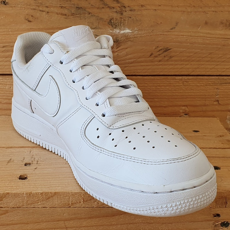 Af1 low all white best sale