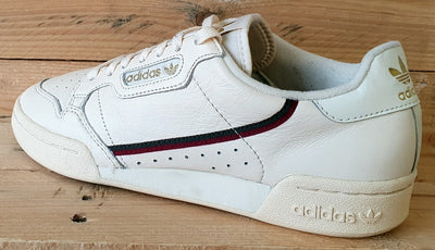 Adidas Continental 80 Low Leather Trainers UK7.5/US8/EU41 EE9692 Cream