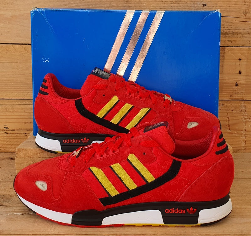 Adidas ZX 800 ACU Low Trainers UK10.5 US11 EU45 779001 Red Yellow Black