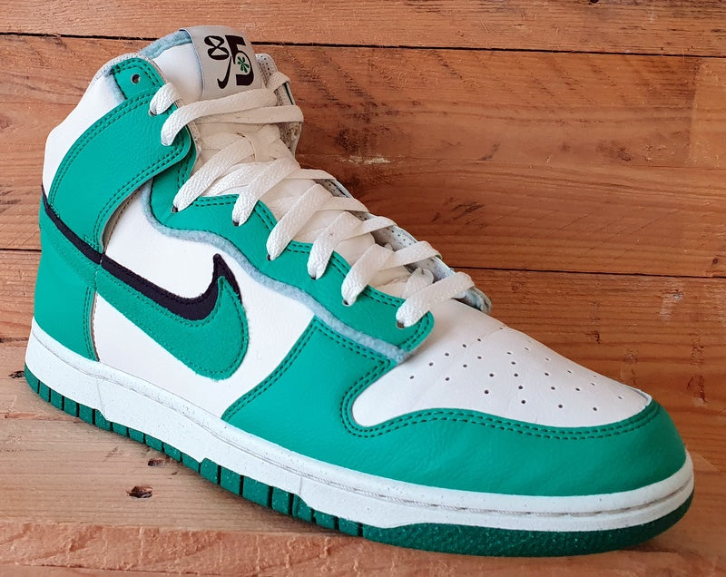 Nike Dunk High SE Leather Trainers UK10/US11/EU45 DO9775-001 Stadium Green