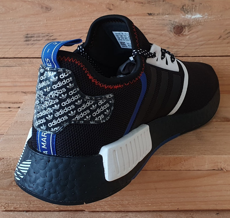 Adidas NMD R1 Transmission Pack Textile Trainers UK11.5 EU12 EU46.5 FV5215 Black VintageTrainers