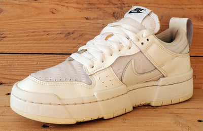 Nike Dunk Disrupt Low Leather Trainers UK6/US8.5/EU40 CK6654-105 Coconut Milk