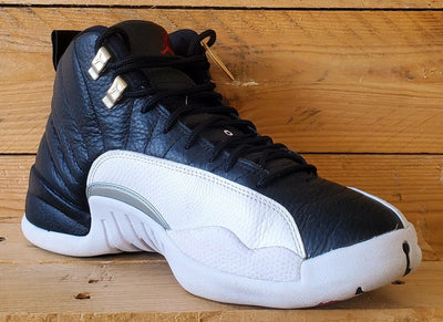 Nike Jordan 12 Retro Playoffs Trainers UK8.5/US9.5/EU43 CT8013-006 Black/White