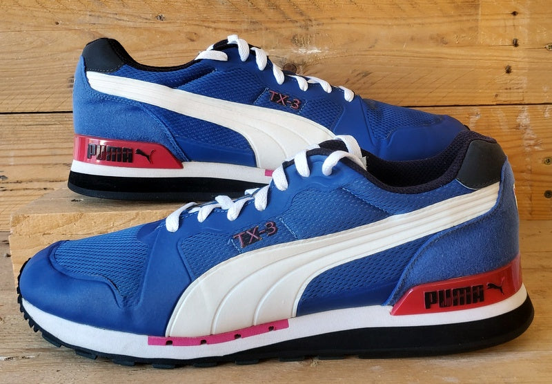 Puma TX-3 Tech Low Textile/Suede Trainers UK12/US13/EU47 356651-05 Blue