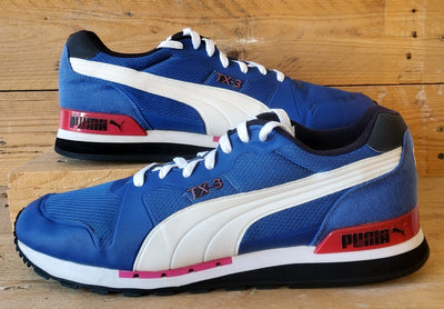 Puma TX-3 Tech Low Textile/Suede Trainers UK12/US13/EU47 356651-05 Blue