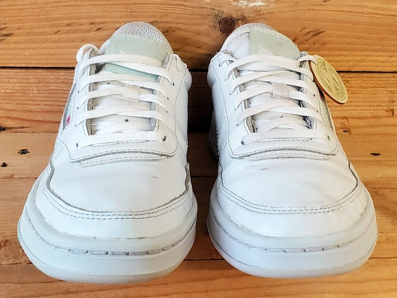 Reebok Court Peak Low Leather Trainers UK5/US7.5/EU38 GZ4400 White/Green