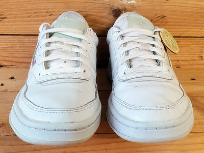 Reebok Court Peak Low Leather Trainers UK5/US7.5/EU38 GZ4400 White/Green