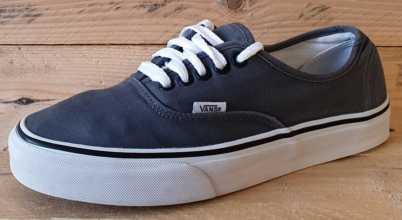 Vans Off The Wall Low Canvas Trainers UK7.5/US8.5/EU41 TC7H Charcoal/White