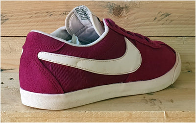 Nike Blazer Low Suede Trainers UK5/US7.5/EU38.5 599411-601 Dark Purple/White