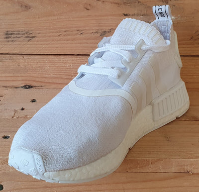 Adidas NMD R1 Japan Primeknit Trainers UK7.5/US8/EU41 BZ0221 Triple White