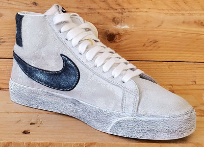 Nike SB Zoom Blazer Premium Mid Suede Trainers UK7.5/US8.5/EU42 DA1839-002 Grey