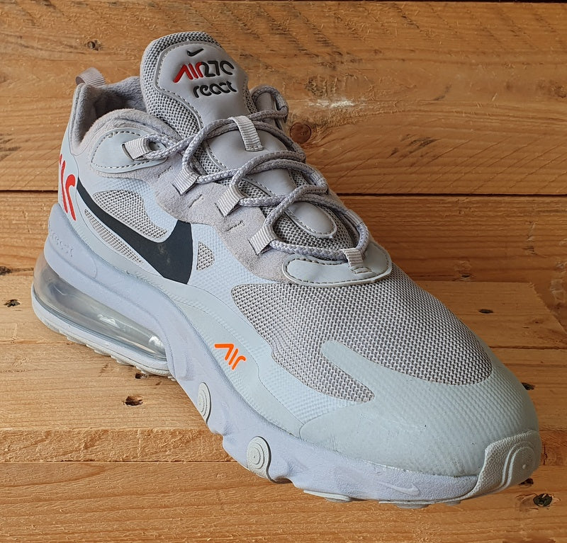 Men's nike air max 270 react casual shoes wolf grey best sale