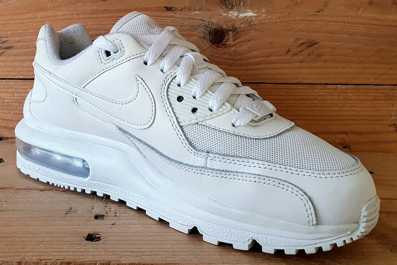 Nike Air Max Wright GS Low Trainers UK3/US3.5Y/EU35.5 CW1755-100 Triple White