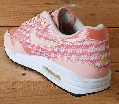 Nike Air Max 1 Strawberry Lemonade Trainers UK9/US10/EU44 CJ0609-600 Pink