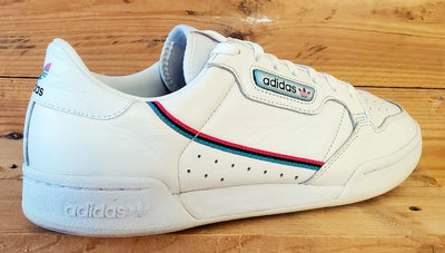 Adidas Continental 80 Low Leather Trainers UK10/US10.5/EU44.5 FX3516 White