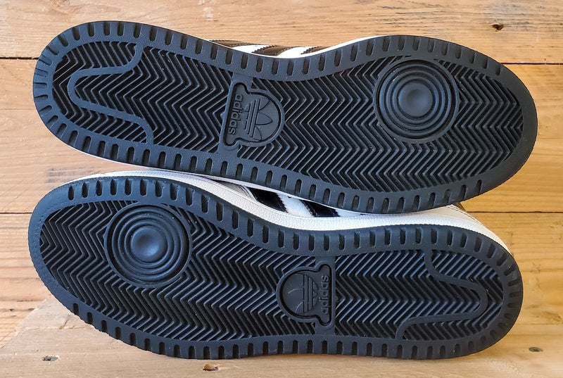 Adidas Top Ten Mid Leather Trainers UK7.5/US8/EU41 FZ3694 White/Black/Gold