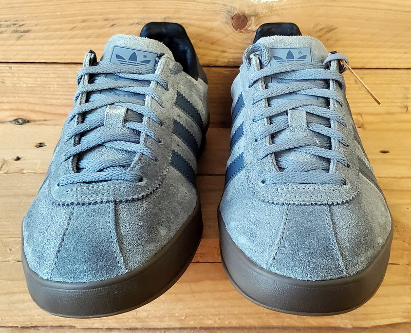 Adidas Broomfield Low Suede Trainers UK7/US7.5/EU40.5 GX5319 Grey/Gum