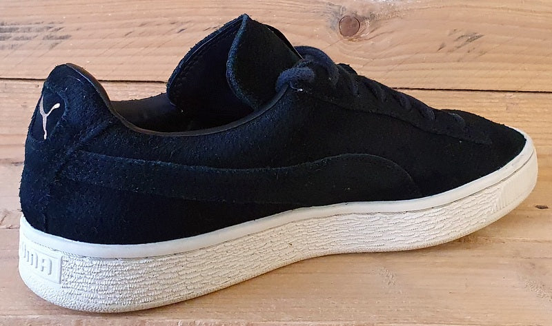 Puma Suede Classic Low Trainers UK6.5/US9/EU40 359030 01 Black/Cream