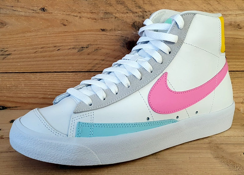 Nike Blazer Mid Leather Trainers UK6/US8.5/EU40 DA4295-100 Vintage Pastel