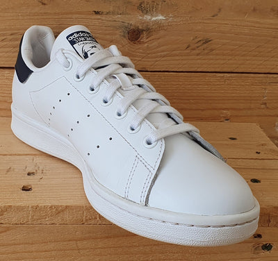 Adidas Stan Smith Low Leather Trainers UK8/US8.5/EU42 M20325 White/Navy Blue