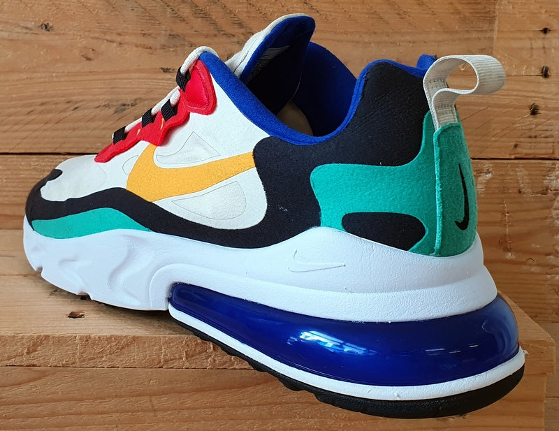 Nike Air Max 270 React Bauhaus Low Trainers UK11/US12/E46 AO4971-002 Multicolour