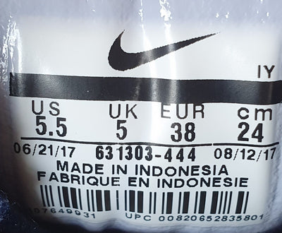 Nike Stefan Janoski Max Textile Trainers UK5/US5.5/EU38 631303-444 Blue/White