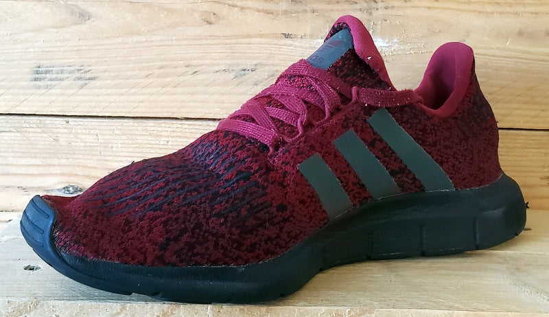 Adidas Originals Low Textile Trainers UK9.5/US10/EU44 DB3302 Red Grey Black