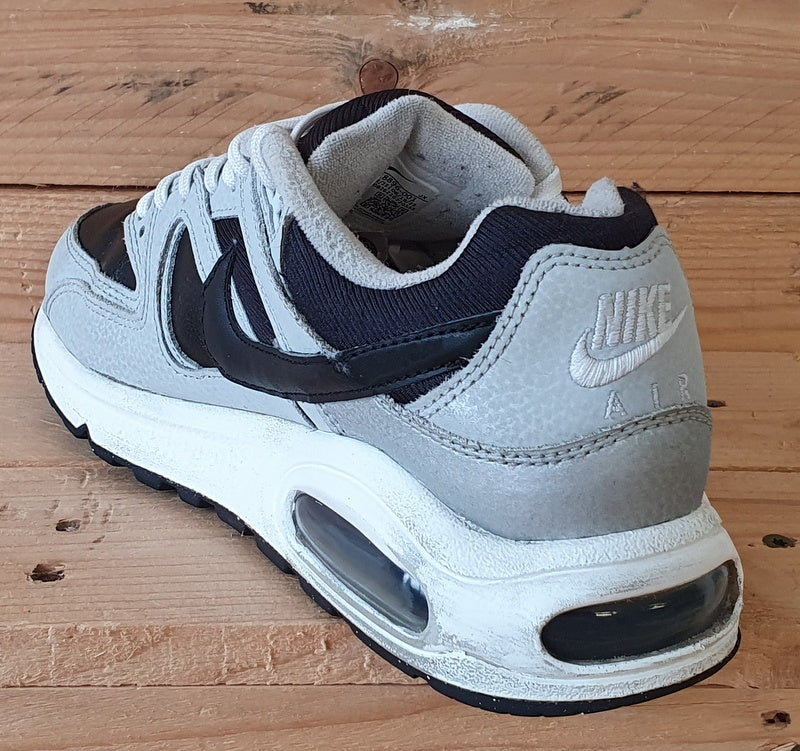 Nike Air Max Command Premium Leather Trainers UK4.5 US7 EU38 718896 001 Grey VintageTrainers