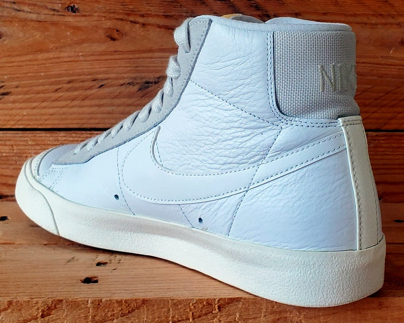 Nike Blazer 77 Mid Leather Trainers UK6/US7/EU40 CW7583-100 Sail/Platinum Tint