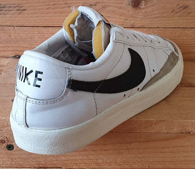 Nike Blazer 77 Low Leather Trainers UK9.5/US10.5/EU44.5 DA6364-101 White