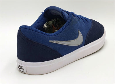 Nike SB Check Solar Suede Low Trainers 843895-407 Blue/White UK6/US7/EU40