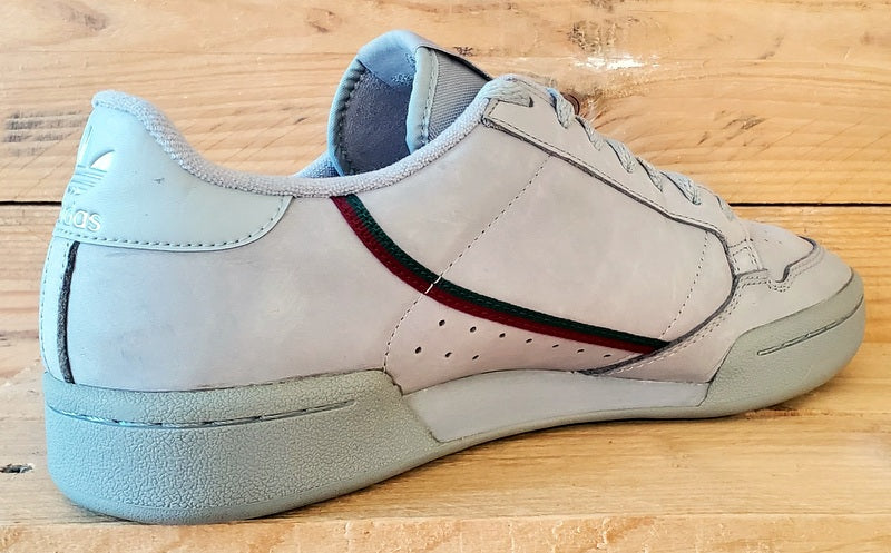 Adidas Continental 80 Low Suede Trainers UK8/US8.5/EU42 EE3771 Triple Grey