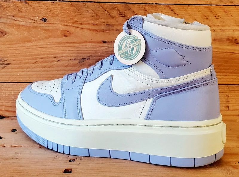 Nike Air Jordan 1 Elevate Leather Trainers UK5/US7.5/EU38.5 DN3253-105 Titanium
