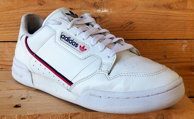 Adidas Continental 80 Vegan Low Leather Trainers UK9/US9.5/EU43 FX2336 White