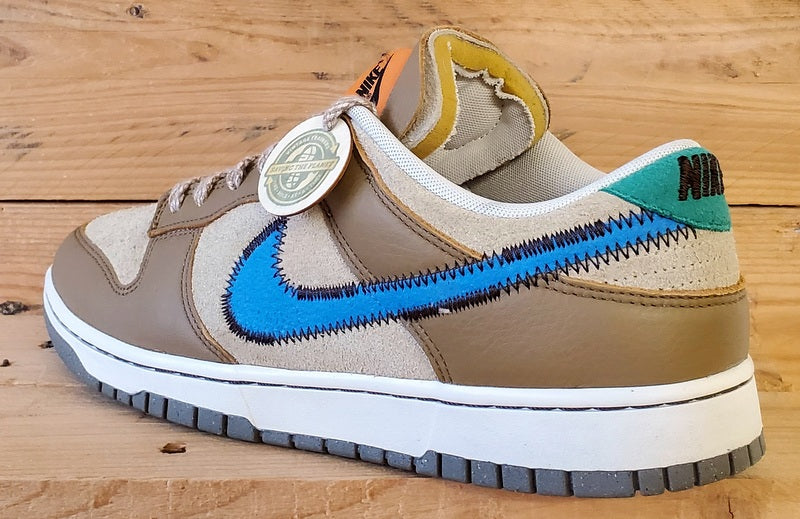 Nike Dunk Size? Low Suede Trainers UK11/US12/EU46 DO6712-200 Dark Driftwood