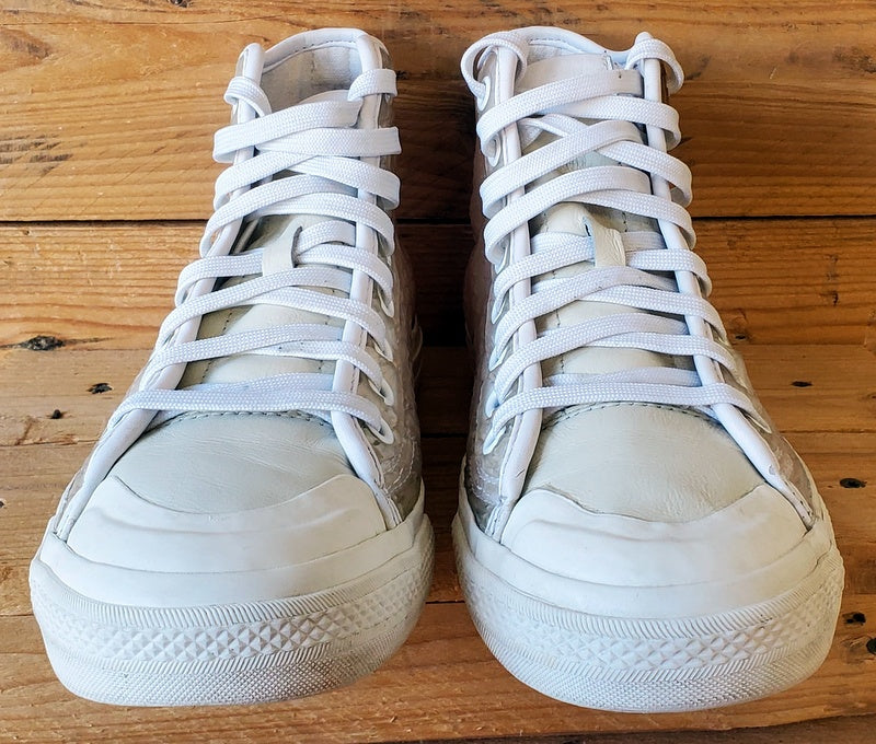 Adidas Nizza Parley RF 420 Mid Trainers UK8.5/US9/EU42.5 FX2418 White/Clear 