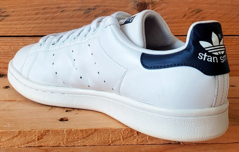 Adidas Stan Smith Low Leather Trainers UK8/US8.5/EU42 M20325 Core White/Navy