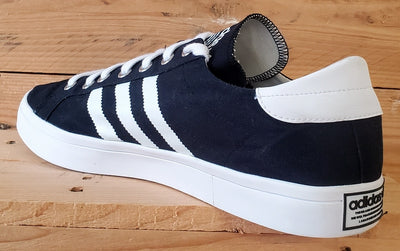 Adidas Court Vantage Low Canvas Trainers UK13/US13.5/EU48.5 S79302 Black/White