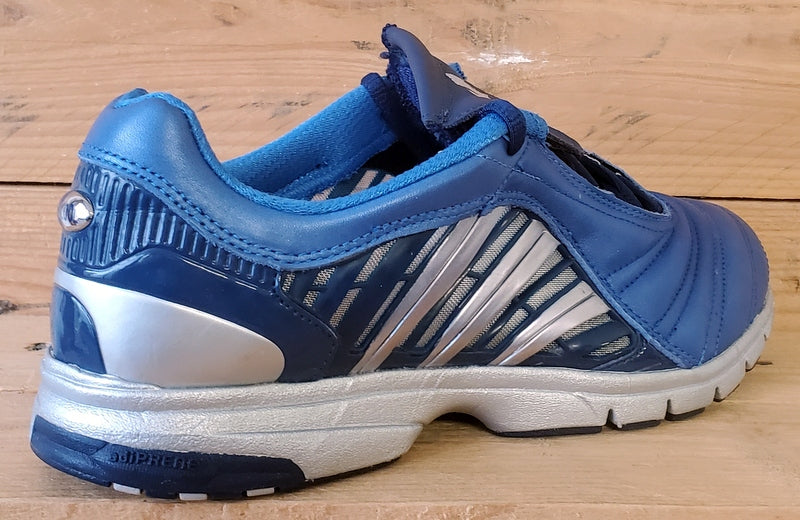 Adidas Climacool Low Leather Trainers UK7.5/US8/EU41.5 553686 Blue/Silver