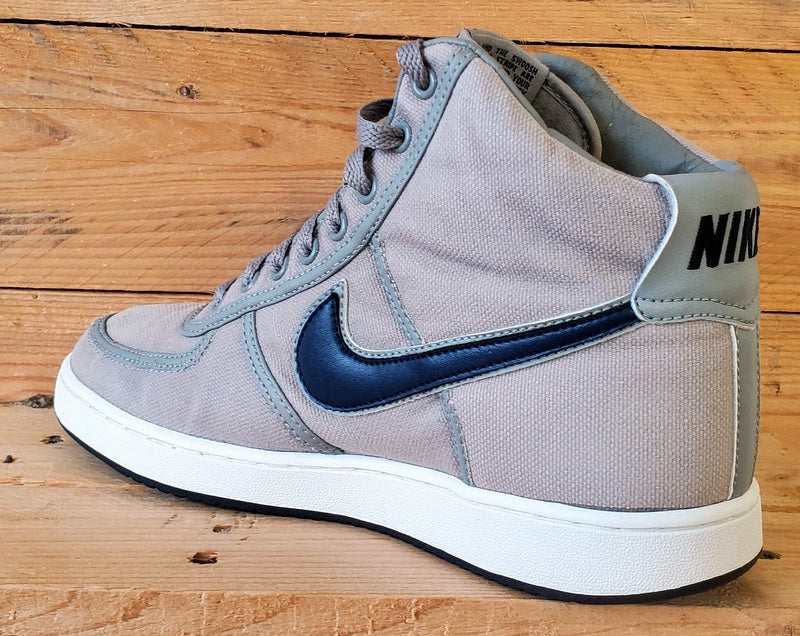 Nike Vandal Mid Canvas Trainers UK8.5/US9.5/EU43 306323-041 Grey/Navy/White
