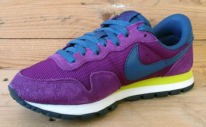 Nike Air Pegasus 83 Textile/Suede Trainers UK5/US7.5/EU38.5 407477-501 Purple