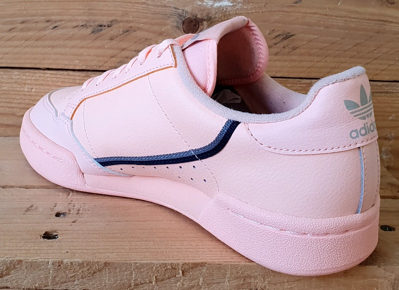 Adidas Continental 80 Low Leather Trainers F97508 Triple Peach UK5/US5.5/EU38