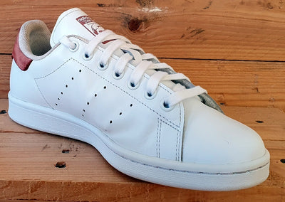 Adidas Stan Smith Low Leather Trainers UK6.5/US8/EU40 S76911 White Almost Rose